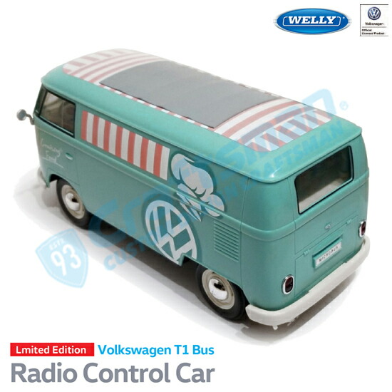 楽天市場】ラジコンカー Volkswagen Type2 Bus(T1型) WELLY社製