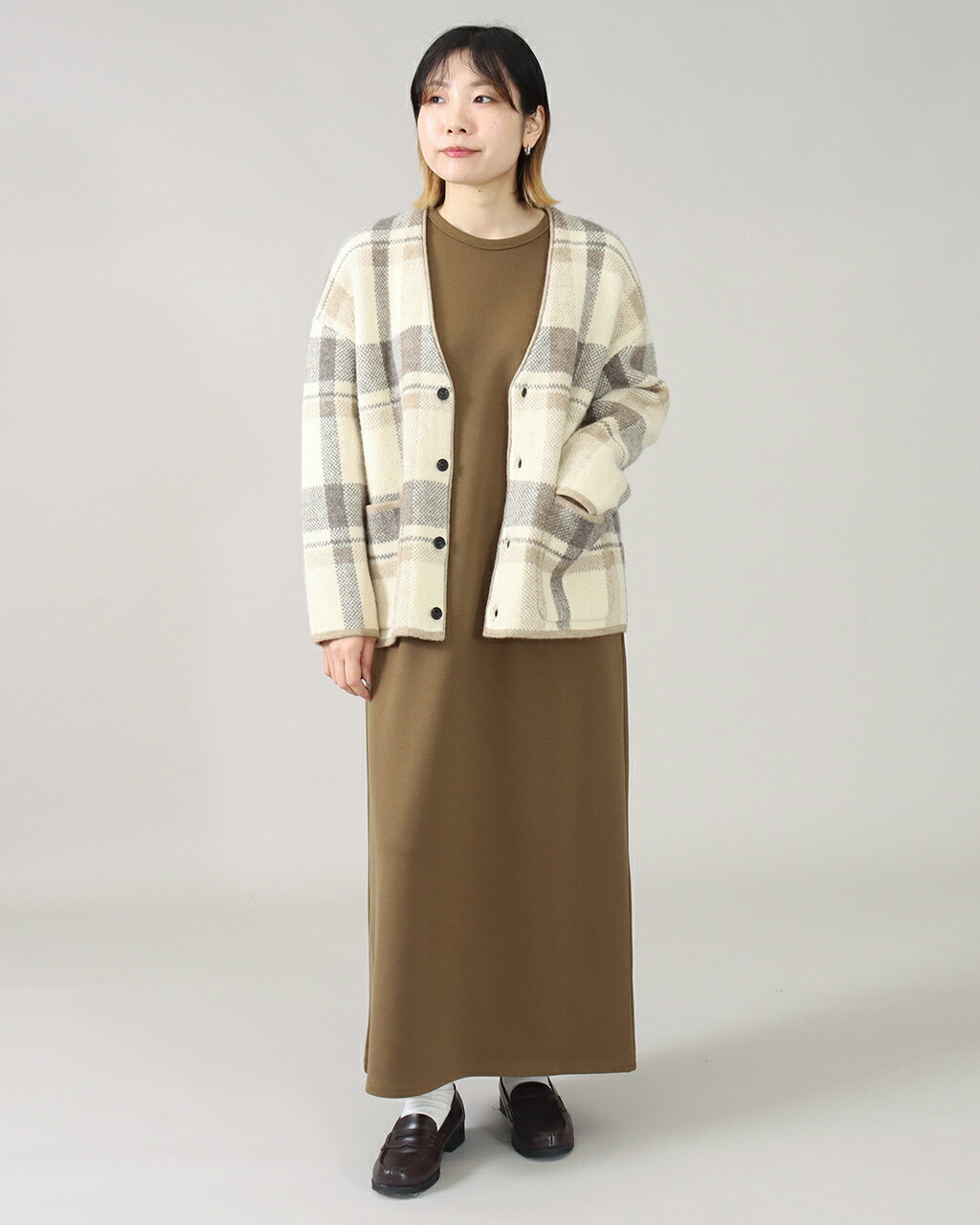 楽天市場】【50%off スーパーSALE】le Melange ルメランジュ チェック