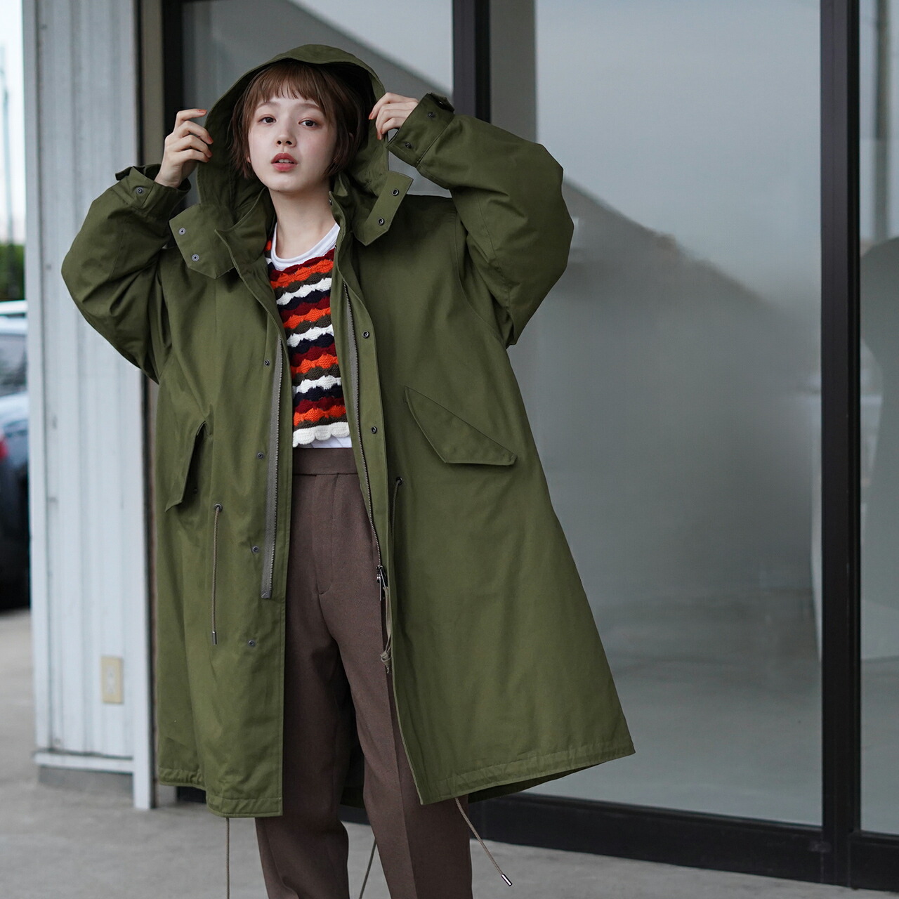 楽天市場】【SALE！20%OFF】ミフュー miffew フィールド ダウンコート