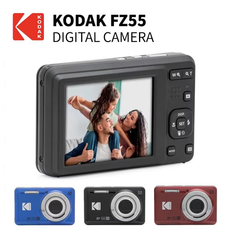 楽天市場】デジタルカメラ ☆3色あり！☆ KODAK(コダック) FZ55-BK/RD
