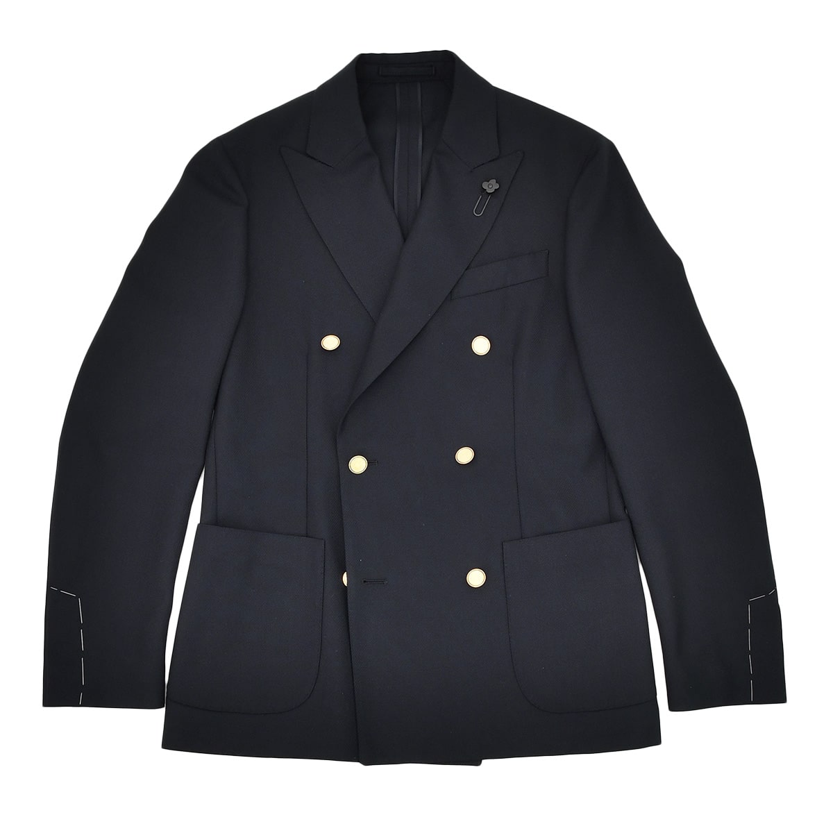 ラルディーニ LARDINI カジュアルジャケット メンズ 6つ釦 ダブル