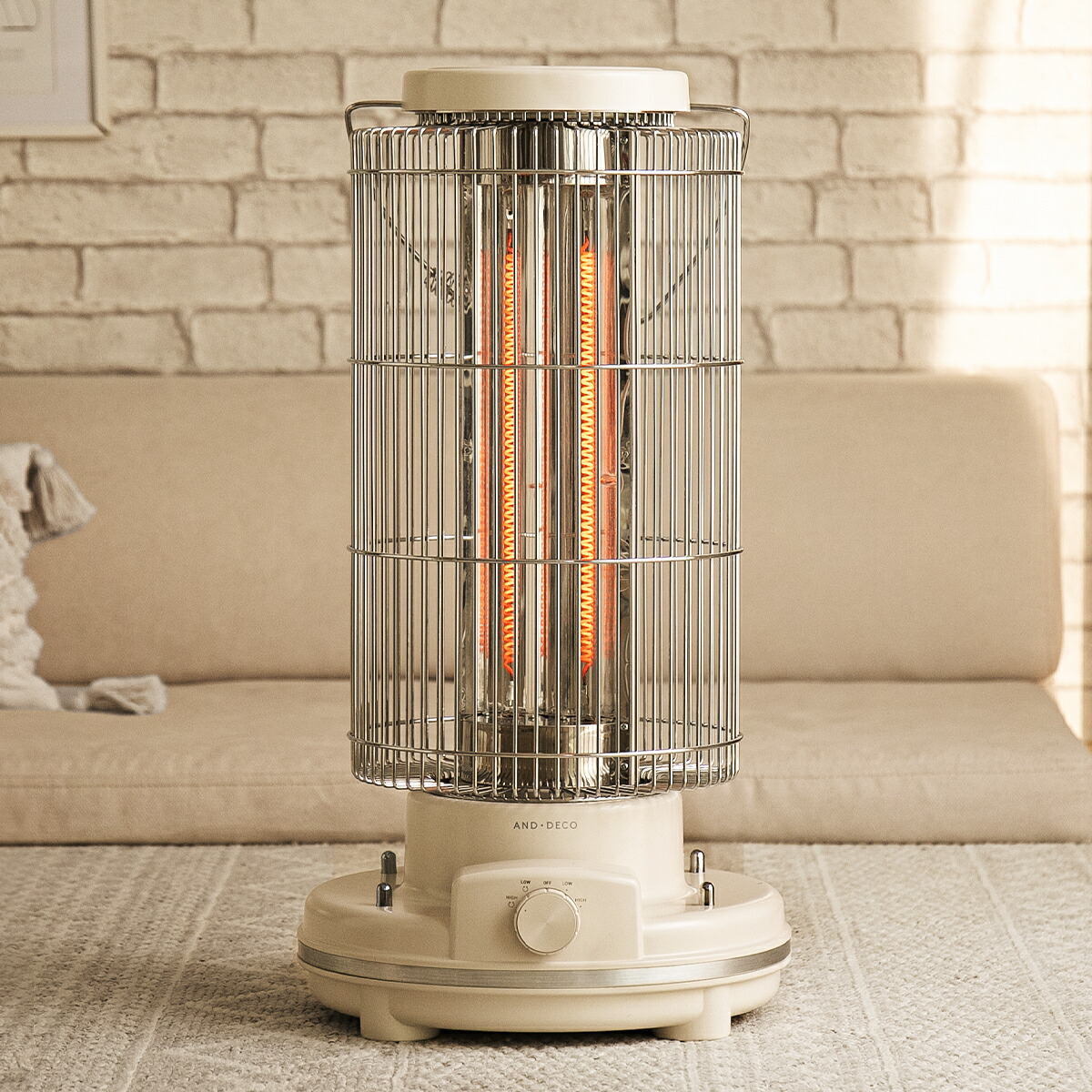 dショッピング |ヒーター カーボンヒーター 小型 足元 レトロヒーター