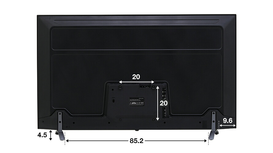 4Kフレームレステレビ 55v型 SUNRIZE | モダンデコ