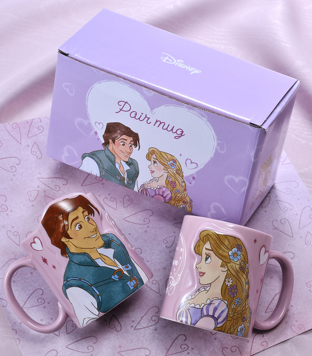 楽天市場】名入れ SXX ペアマグカップセット ディズニー Disney 塔の上