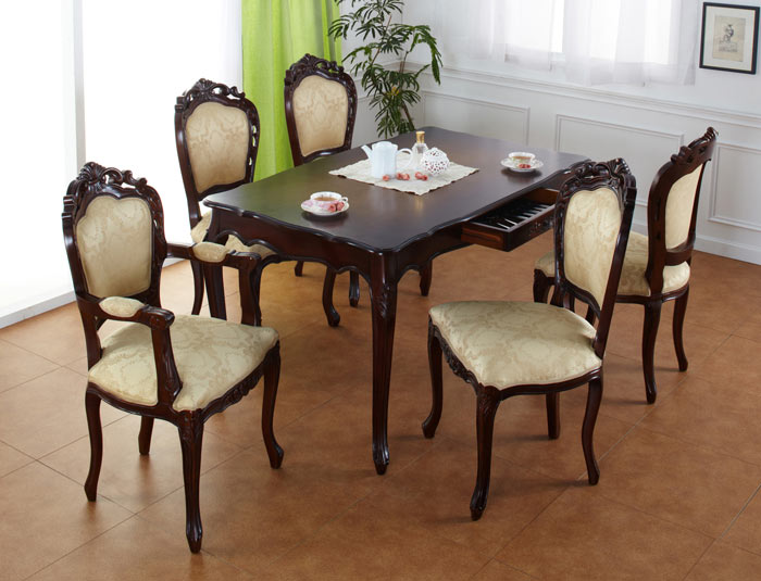 楽天市場】《クロシオ》コモ ダイニングテーブル135×80 引出付 長方形