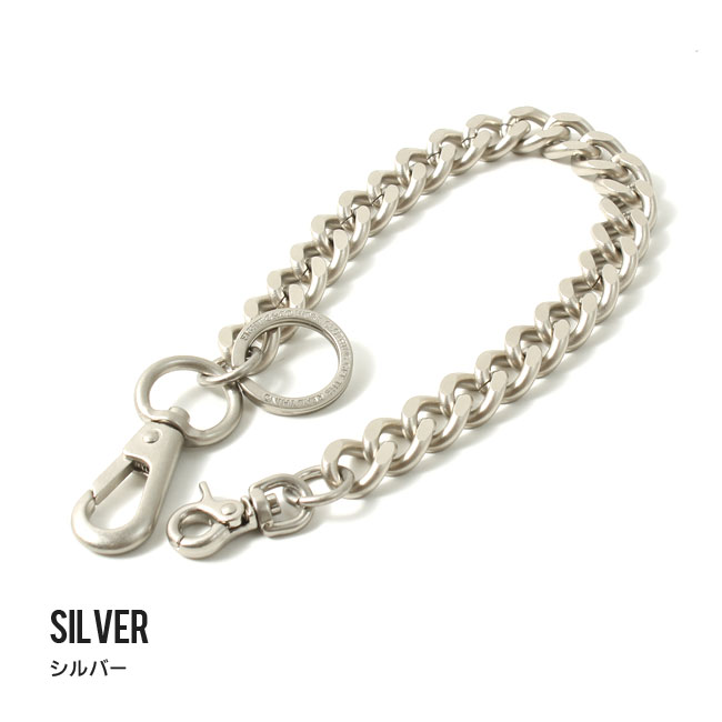 楽天市場】エイトジー ウォレットチェーン ショート シンプル メンズ