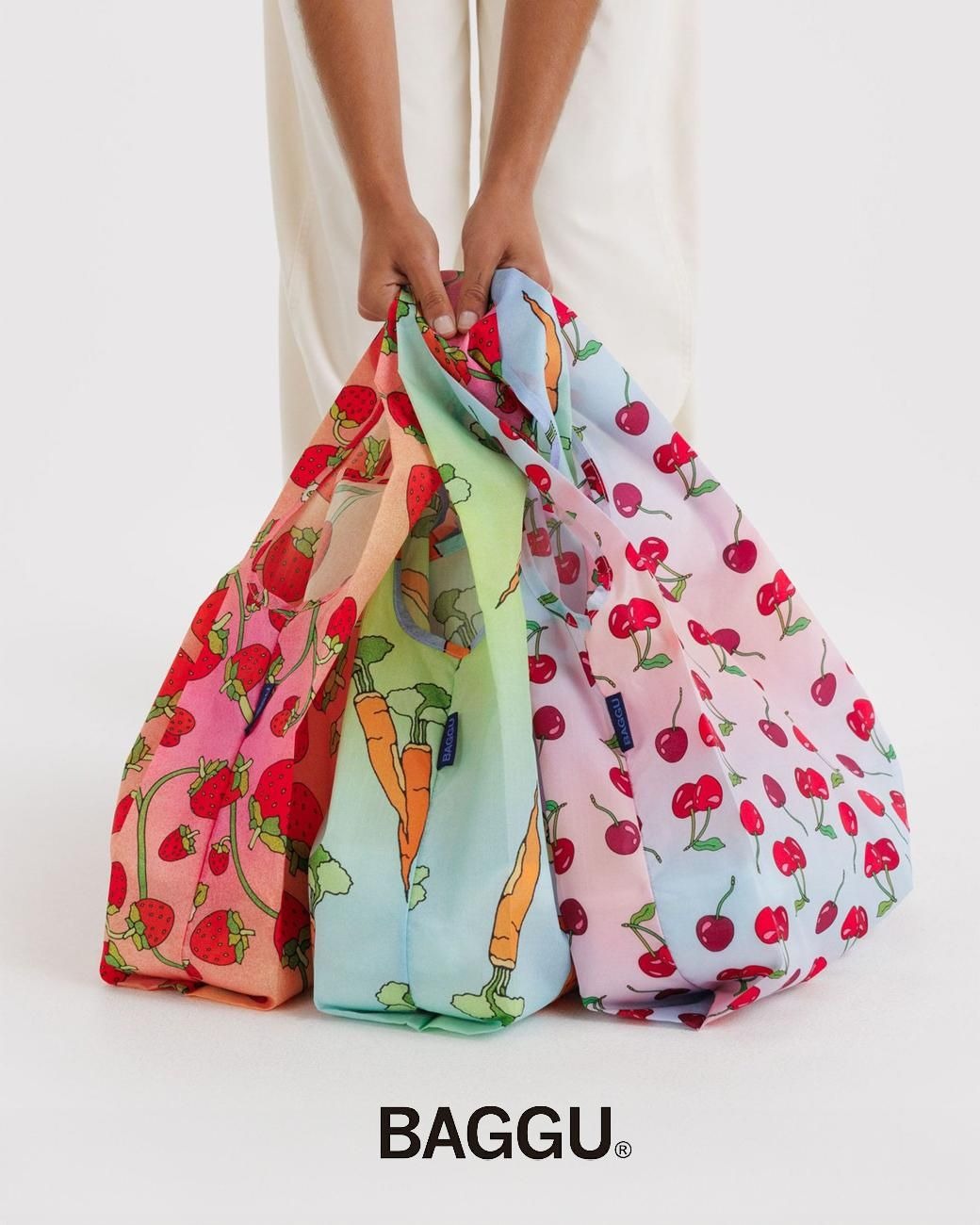 楽天市場】BAGGU バグー エコバッグ STANDARD ショッピング バッグ