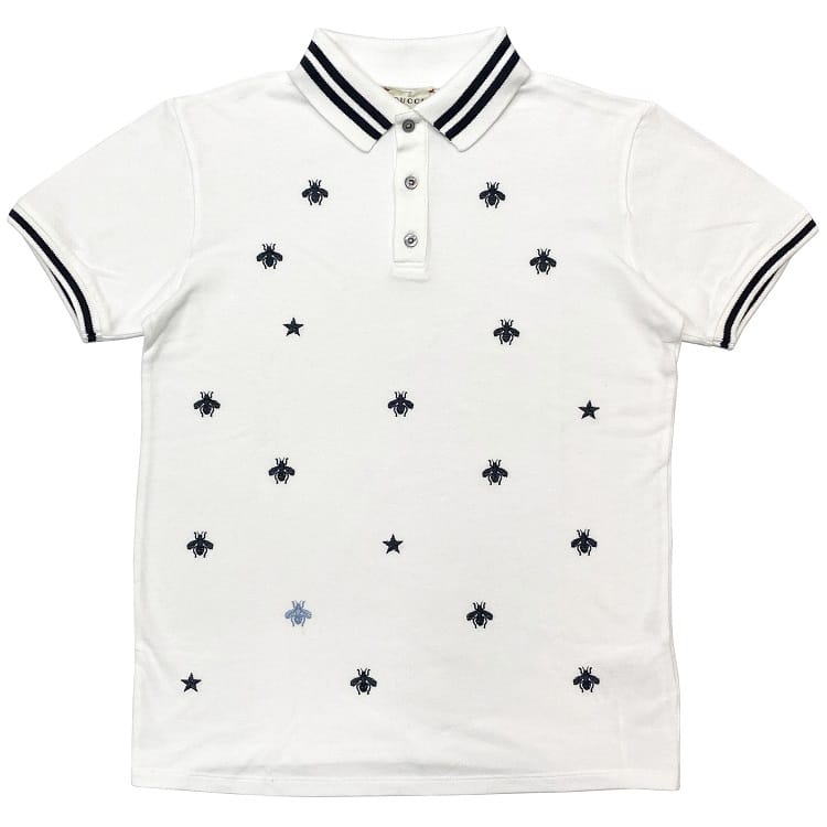 美品 GUCCI ベビー服 ポロシャツ GG柄 80 美品 GUCCI ベビー服