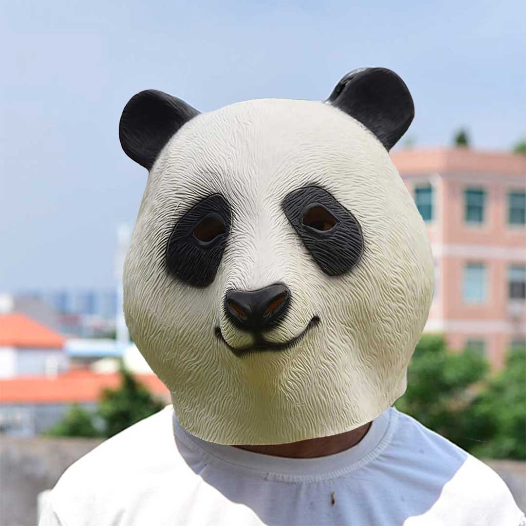 ピクニックワールド さるパンダ被り物 4兄弟⁈ ピクニックワールド さる