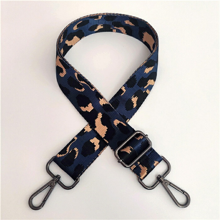 楽天市場】ショルダーストラップ ヒョウ柄 バッグ ショルダー