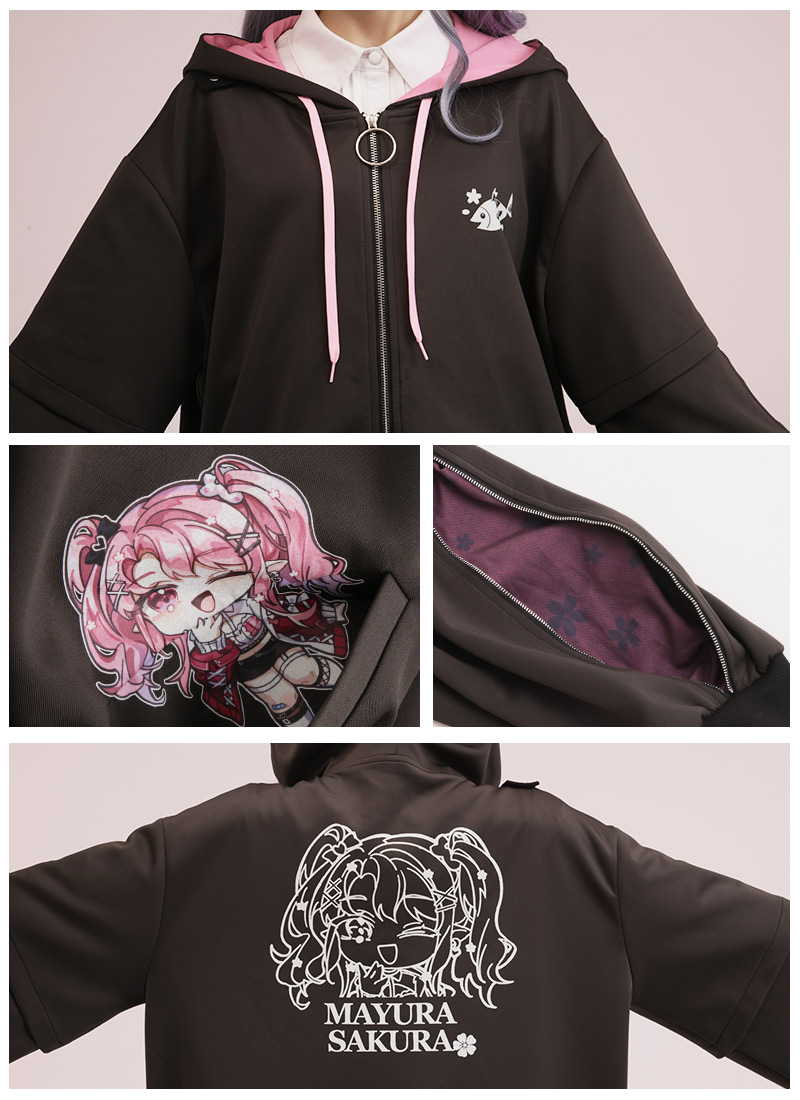 天櫻咲樂さんコラボ 咲一個優 櫻花應援外套｜ Favorite