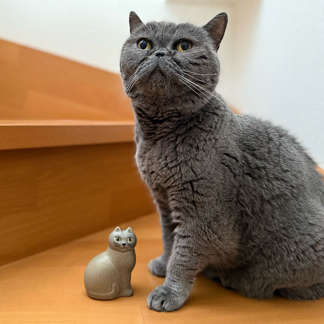 ネコ Mans（リサ・ラーソン／Lisa Larson） フリーデザイン ｜ 北欧