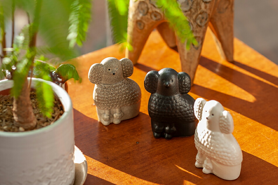 プードル S （リサ・ラーソン／Lisa Larson） フリーデザイン ｜ 北欧