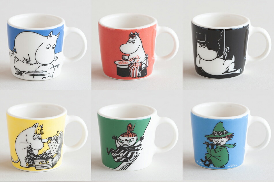 ムーミン ミニマグ（アラビア／ARABIA） フリーデザイン ｜ 北欧