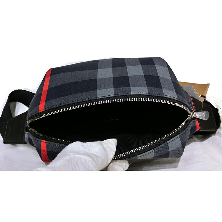 楽天市場】バーバリー ボディバッグ BURBERRY レザー チェック