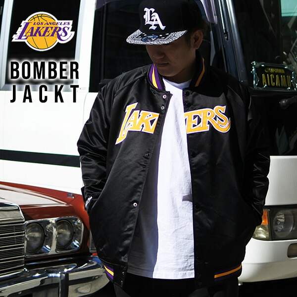楽天市場】レイカーズ スタジャン メンズ ジャケット Mitchell & Ness