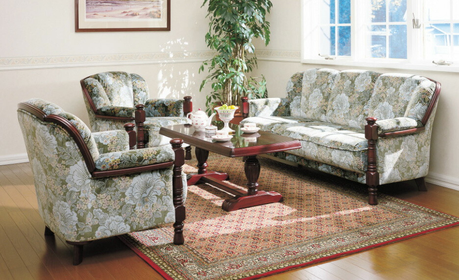 楽天市場】カリモク UK2600 1Pソファ 金華山張肘掛け椅子 ソファ