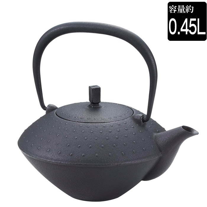 南部鉄器 南部鉄 急須 sakura 茶 直径15.5×高さ18.7cm 容量約0.6L 1台