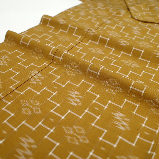 楽天市場】【新古品】 本場琉球かすり 紬 着物 未使用 正絹 袷 沖縄県