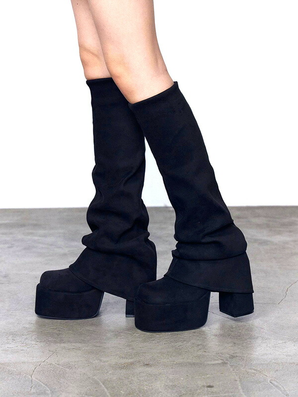 楽天市場】EMODA エモダ 厚底 ブーツ レディース 厚底ブーツ 11cm