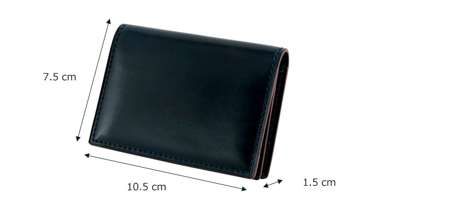 楽天市場】【GANZO】 ガンゾ Shell Cordovan 2 シェルコードバン2 名刺