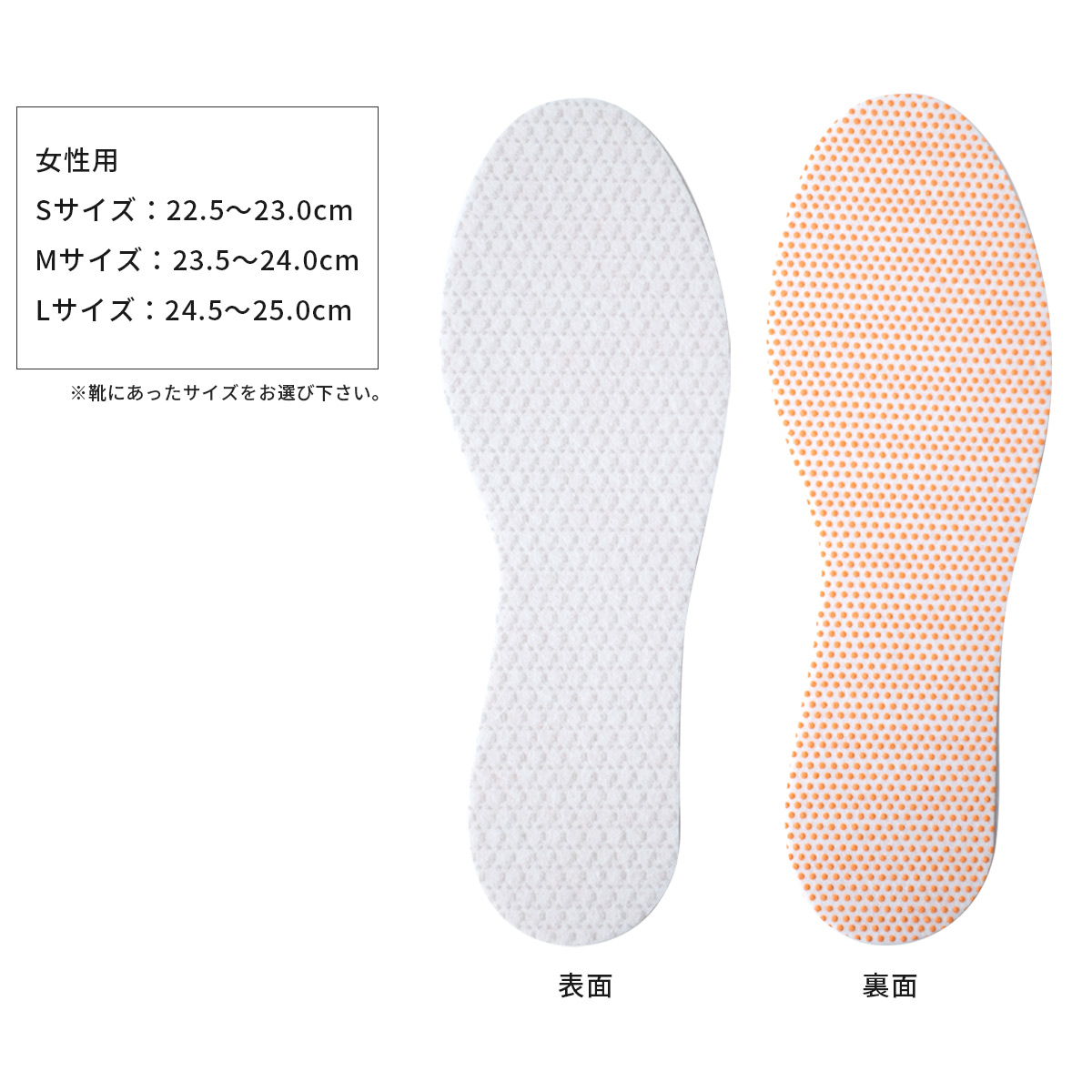 楽天市場】1日限定10%OFF◇【ゆうパケット対応可能】 中敷き 靴