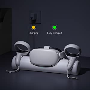 楽天市場】Anker Charging Dock for Oculus Quest 2 専用充電ドック