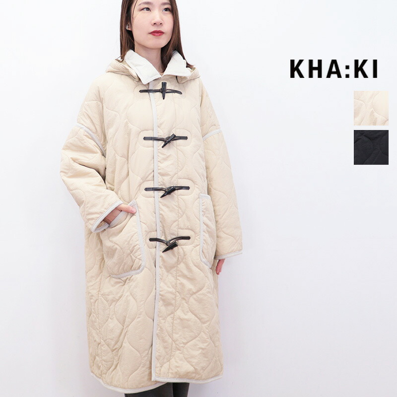 ダッフルコート イッセイミヤケ ベージュ サイズ9 キルティング 古着