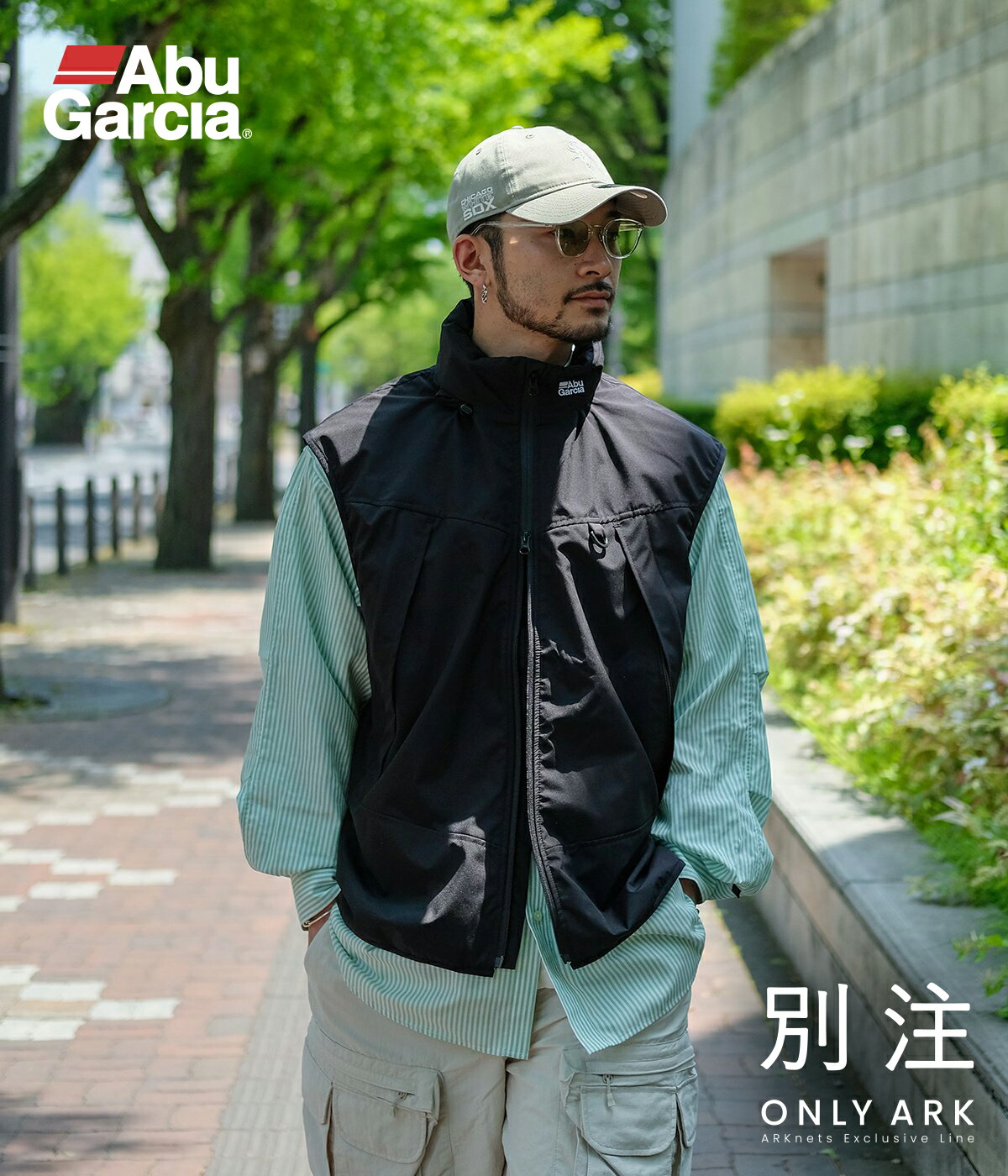 楽天市場】[SALE]Abu Garcia : 別注 3Layer Military Vest : ONLYARK-0