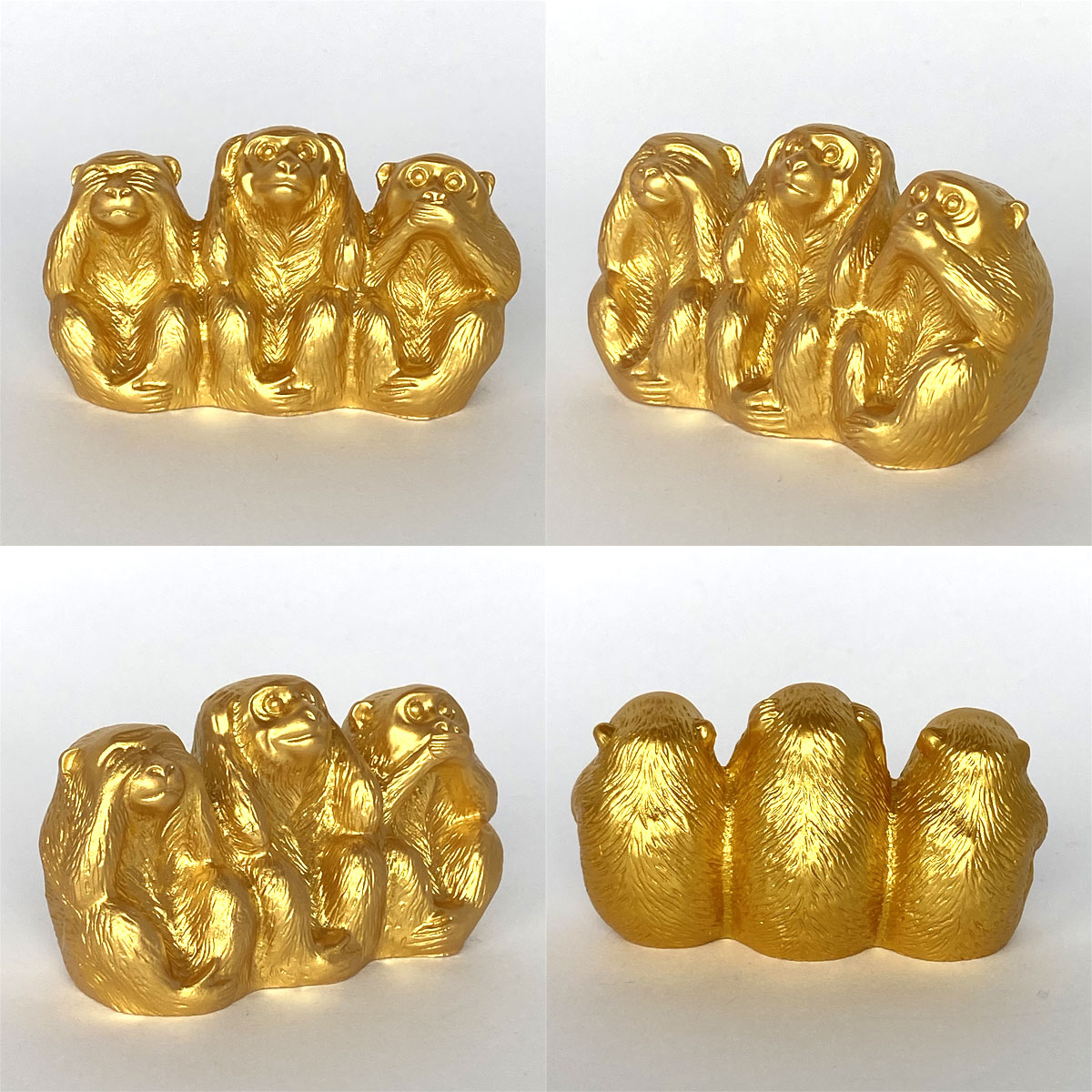 楽天市場】【1日｜ワンダフルデー限定 最大20%オフ】三猿 猿 置物 3匹