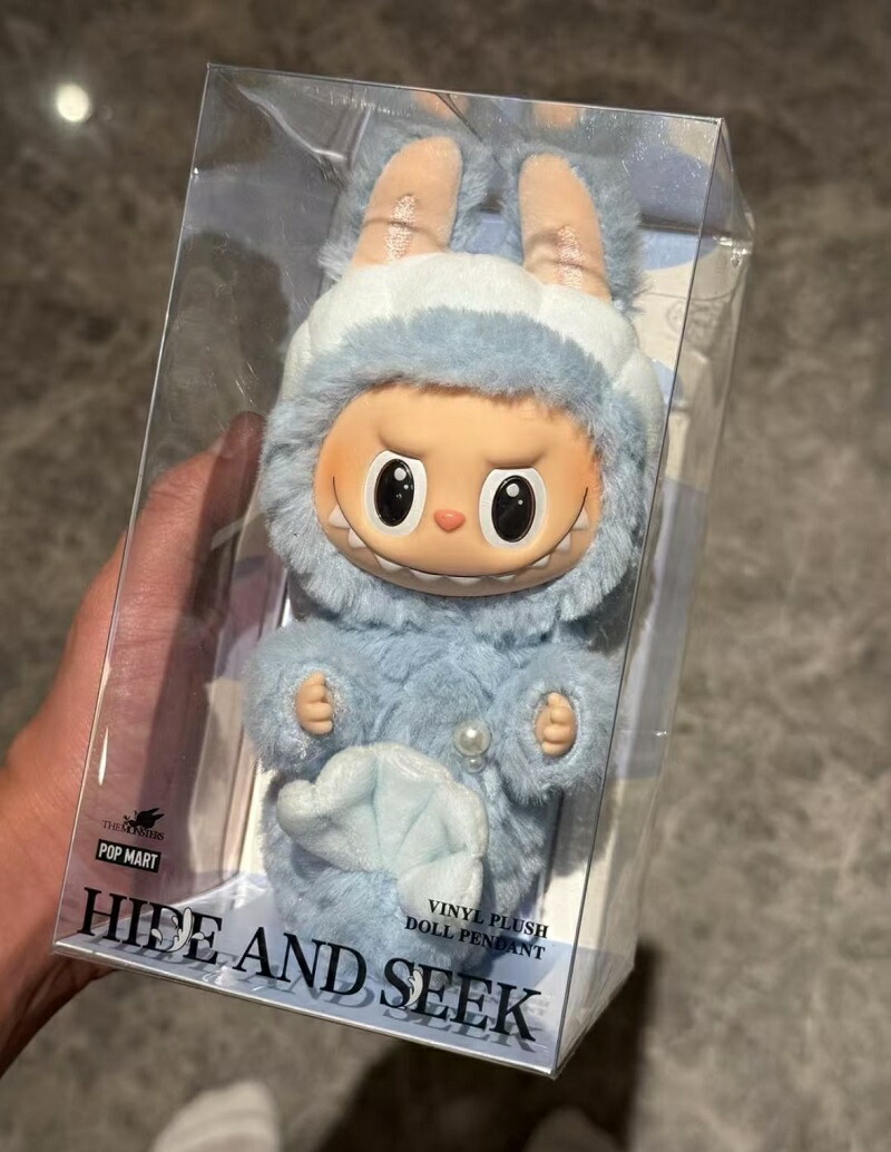 楽天市場】☆正規品☆ Pop Mart Labubu Hide and Seek In Singapore
