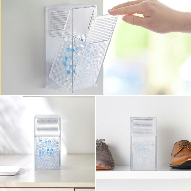 楽天市場】[ ツーウェイ消臭ビーズケース スマート クリア 3327 ] 山崎