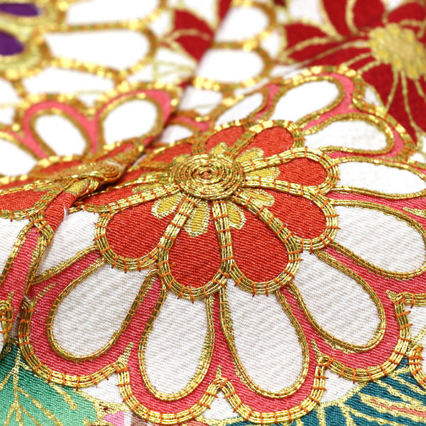 楽天市場】着物 名門 吉澤の友禅 振袖 手加工 正統派 古典柄 金駒刺繍