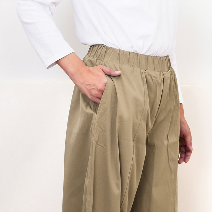 楽天市場】コクーンパンツ レディース 通販 イージーパンツ カーブ