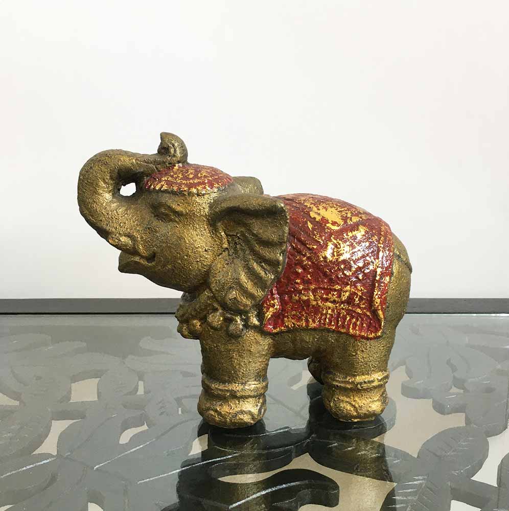 楽天市場】象 ゾウ 置物 象の置き物 ゾウのオブジェ 3色 ゴールド