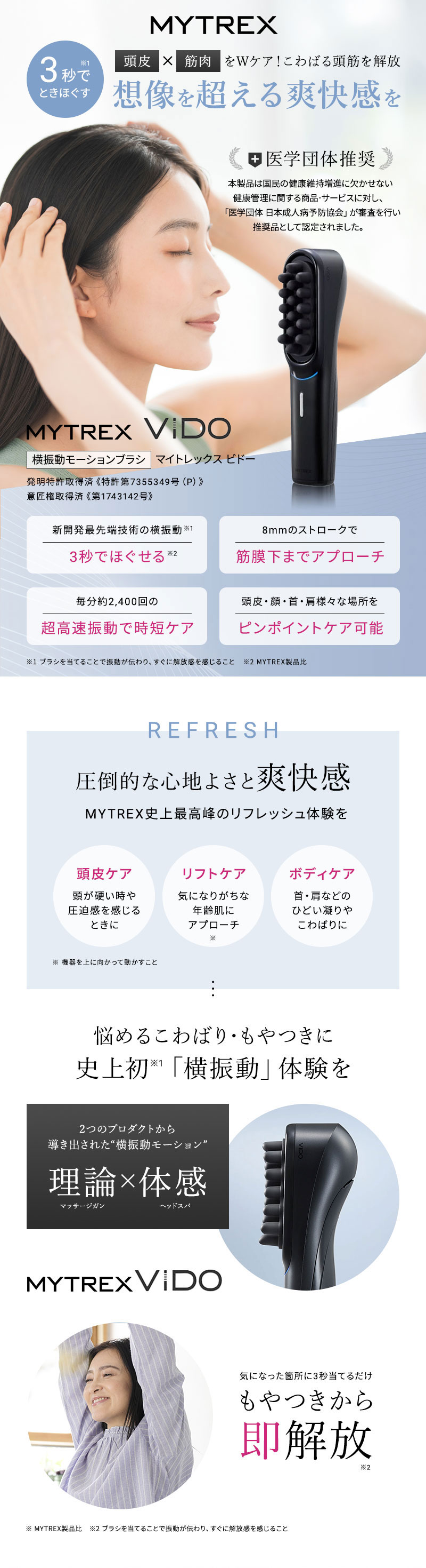 楽天市場】【送料無料/正規品】MYTREX VIDO マイトレックス ヘッド