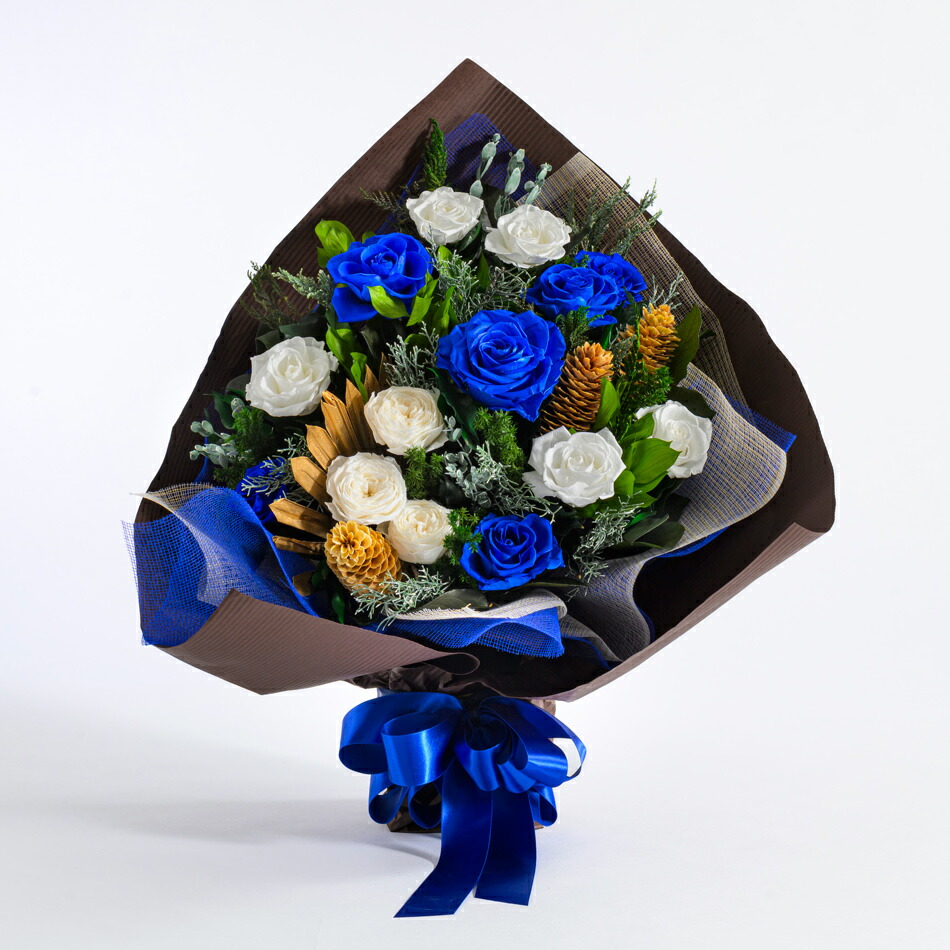 プリザーブドフラワー スタンド花束L