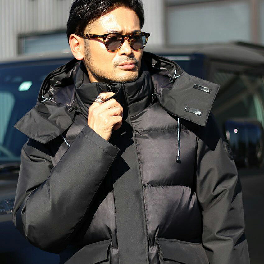 楽天市場】BLACKSAND ブラックサンド エコダウンジャケット SKADI