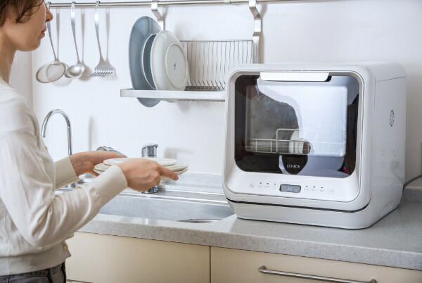 楽天ビック｜siroca｜シロカ 食器洗い乾燥機 [工事不要] シルバー SS