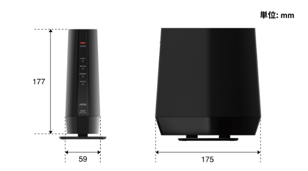 楽天ビック｜BUFFALO｜バッファロー Wi-Fiルーター 4803＋573Mbps