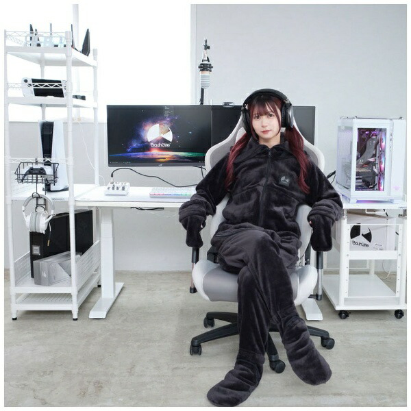 楽天ビック｜Bauhutte｜バウヒュッテ 〔ゲーミング着る毛布〕ダメ着 4G