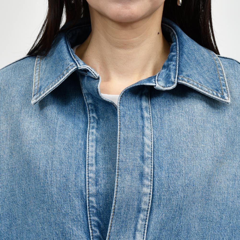 WINTER SALE】PLAN C（プラン シー）CMCEF02JWZ/TD004 デニムシャツ