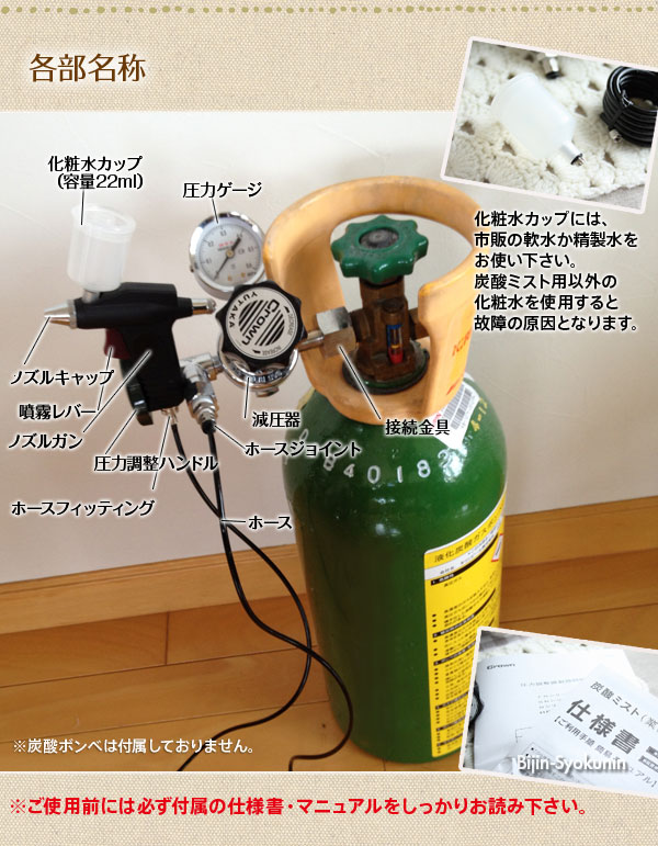 楽天市場】【あす楽】炭酸ミスト 炭酸ミストシャワーをプロユースに