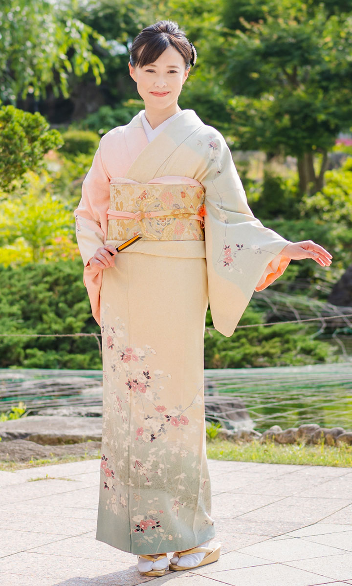 楽天市場】【レンタル】高級正絹 訪問着 フルセットレンタル 訪問着