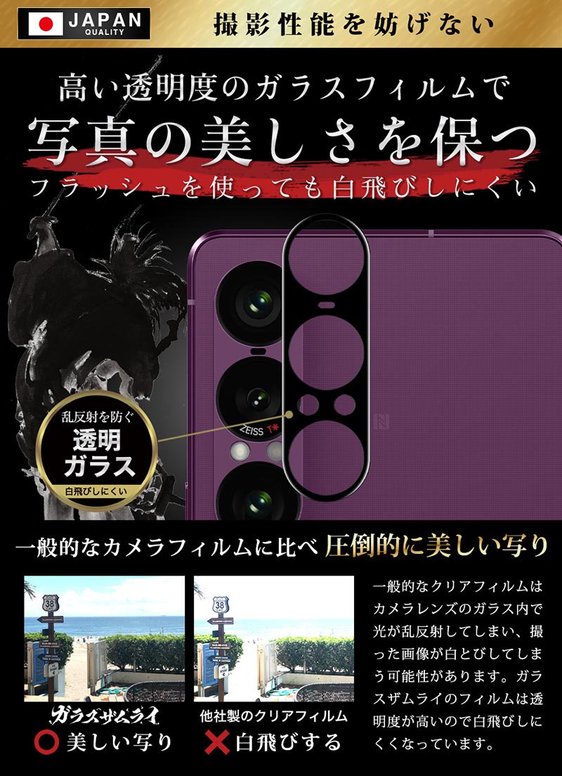 楽天市場】Xperia 1 VII カメラフィルム SO-51F マーク7 Xperia1 VII