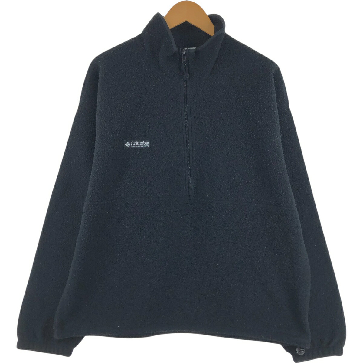 古着 90年代 コロンビア Columbia フリースプルオーバー USA製 メンズL