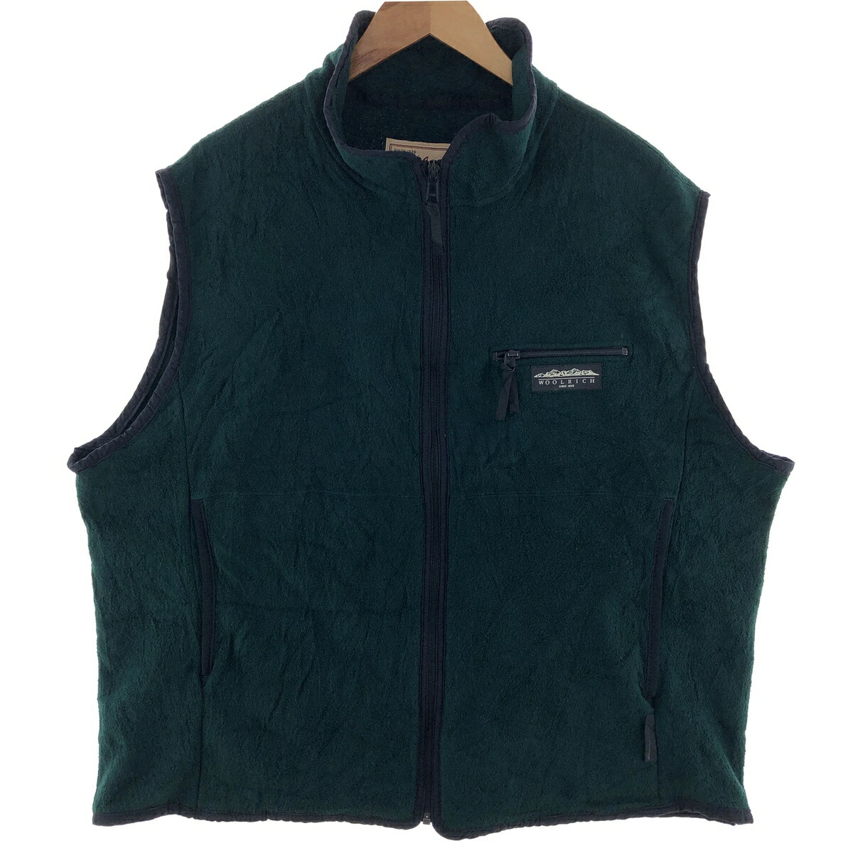 90s Woolrich フリース ボア ベスト ウールリッチ リバーシブル 90s