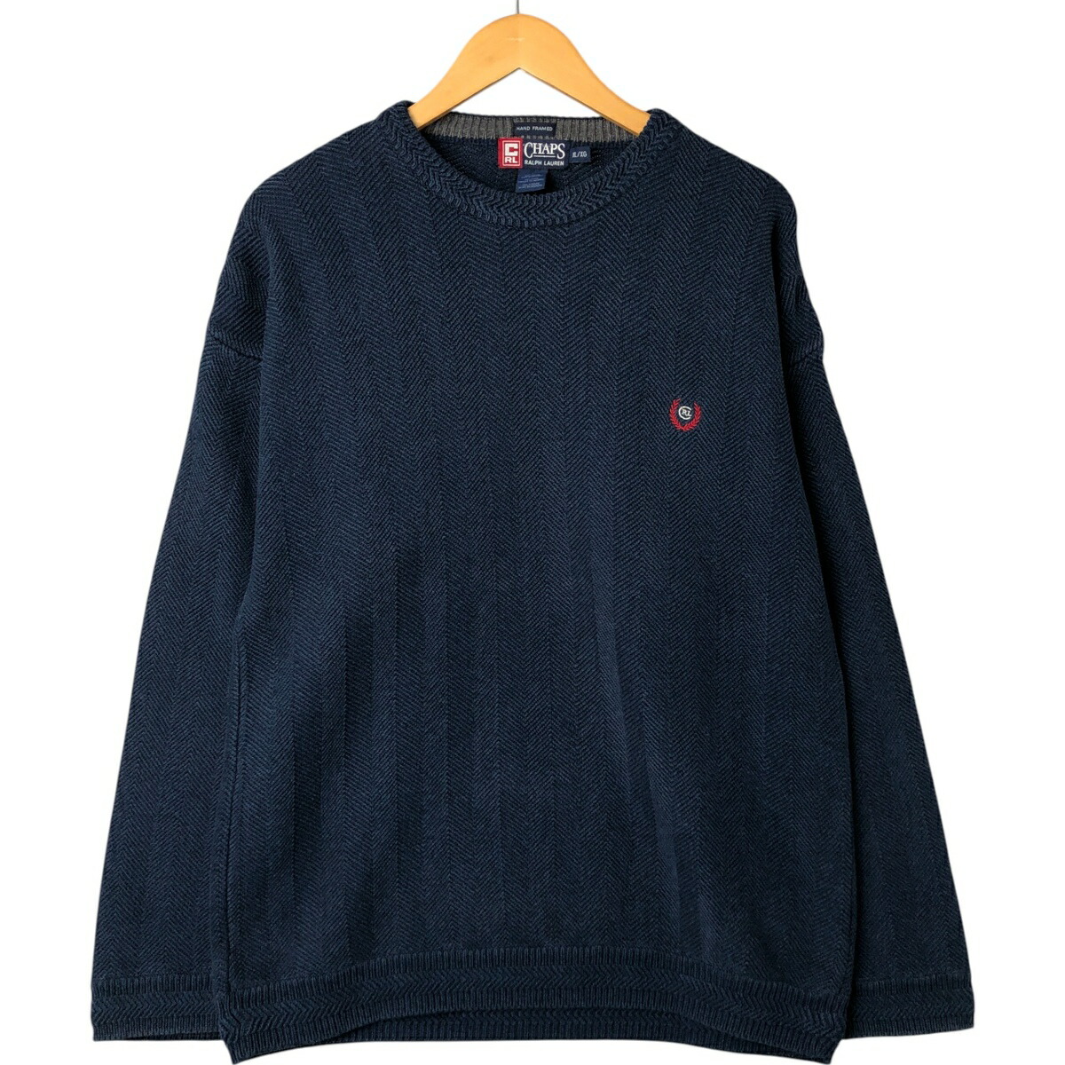 古着 90年代 ラルフローレン Ralph Lauren CHAPS チャップス コットン