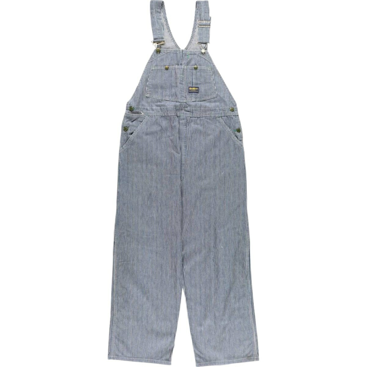 ヴィンテージ 70年代 USA製 オシュコシュ ヒッコリー オーバーオール