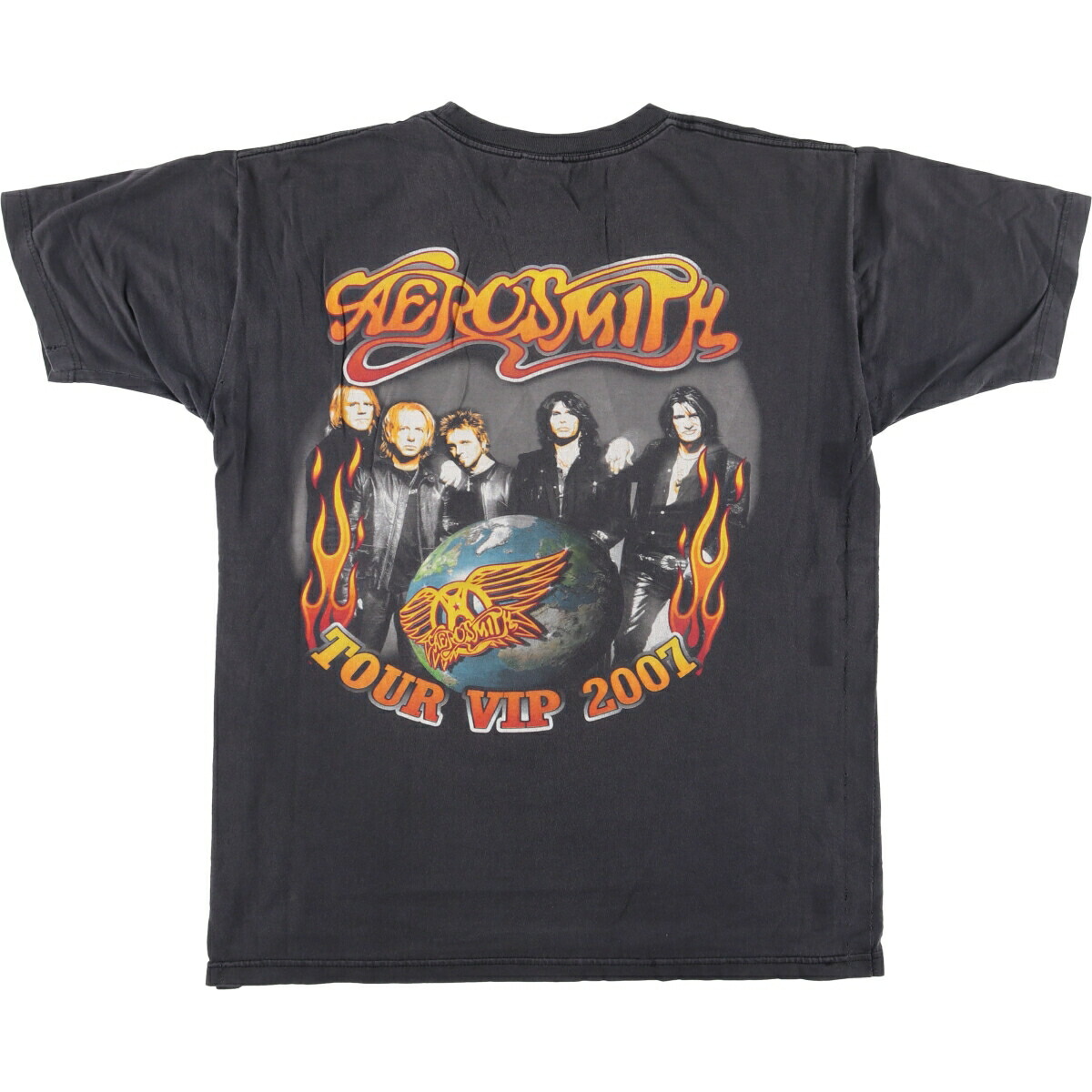 古着 00年代 CYGNUS AEROSMITH エアロスミス バンドTシャツ バンT